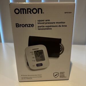 Omron Bronze Upper Arm Blood Pressure Monitor/ BP5100